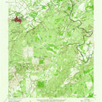 United States Geological Survey San Saba, TX (1959, 62500-Scale) digital map