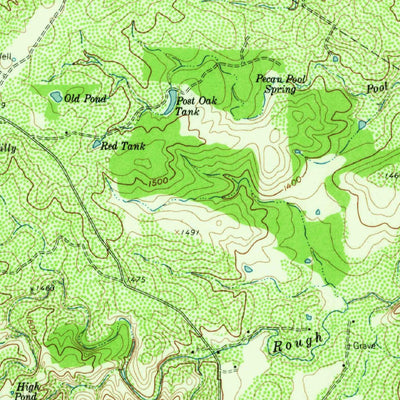 United States Geological Survey San Saba, TX (1959, 62500-Scale) digital map
