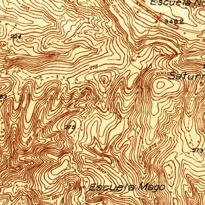 United States Geological Survey San Sebastian, PR (1938, 20000-Scale) digital map