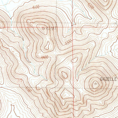 United States Geological Survey San Simon, AZ (1987, 24000-Scale) digital map