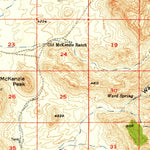 United States Geological Survey San Simon, AZ-NM (1951, 62500-Scale) digital map