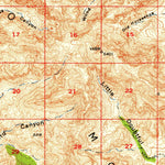 United States Geological Survey San Simon, AZ-NM (1951, 62500-Scale) digital map