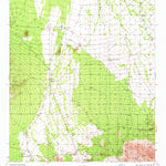 United States Geological Survey San Vicente, AZ (1938, 62500-Scale) digital map
