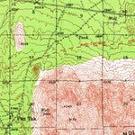 United States Geological Survey San Vicente, AZ (1938, 62500-Scale) digital map