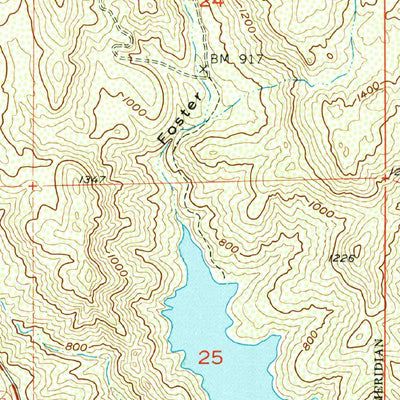 United States Geological Survey San Vicente Reservoir, CA (1955, 24000-Scale) digital map