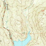 United States Geological Survey San Vicente Reservoir, CA (1955, 24000-Scale) digital map