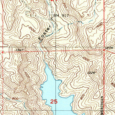 United States Geological Survey San Vicente Reservoir, CA (1996, 24000-Scale) digital map