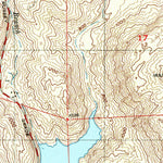 United States Geological Survey San Vicente Reservoir, CA (1996, 24000-Scale) digital map