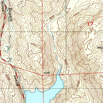 United States Geological Survey San Vicente Reservoir, CA (1996, 24000-Scale) digital map