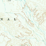United States Geological Survey San Vicente, TX (1971, 24000-Scale) digital map