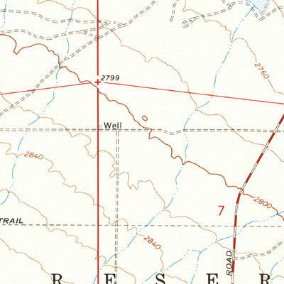 United States Geological Survey San Xavier Mission, AZ (1968, 24000-Scale) digital map