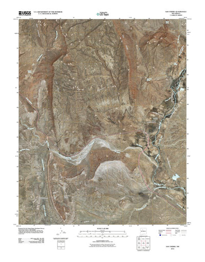 United States Geological Survey San Ysidro, NM (2010, 24000-Scale) digital map