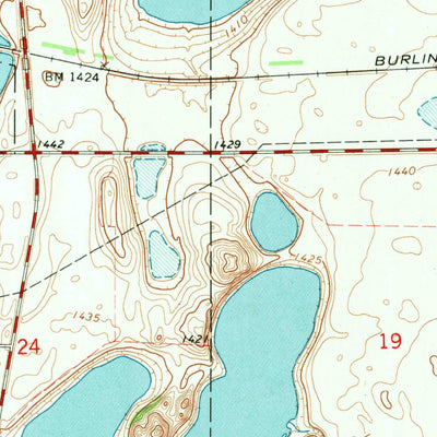 United States Geological Survey Sanborn, ND (1970, 24000-Scale) digital map