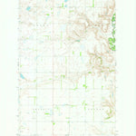 United States Geological Survey Sanborn SE, ND (1970, 24000-Scale) digital map