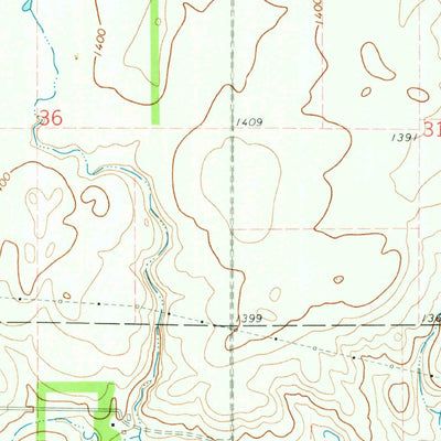 United States Geological Survey Sanborn SE, ND (1970, 24000-Scale) digital map