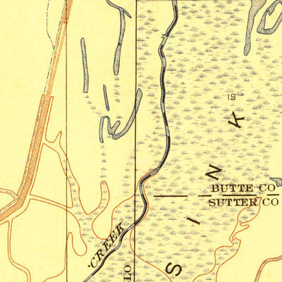 United States Geological Survey Sanborn Slough, CA (1911, 31680-Scale) digital map