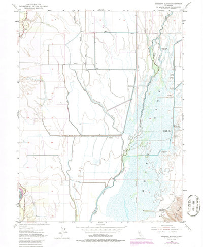 United States Geological Survey Sanborn Slough, CA (1952, 24000-Scale) digital map