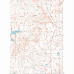 United States Geological Survey Sand Arroyo, MT (1973, 24000-Scale) digital map