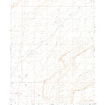 United States Geological Survey Sand Butte Rim NW, WY (1968, 24000-Scale) digital map