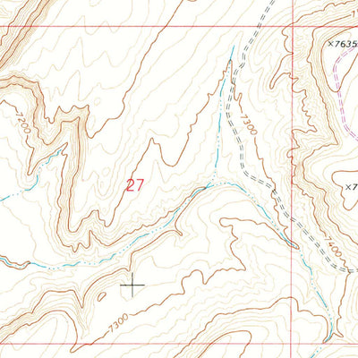 United States Geological Survey Sand Butte Rim NW, WY (1968, 24000-Scale) digital map