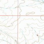 United States Geological Survey Sand Butte Rim SE, WY (1968, 24000-Scale) digital map