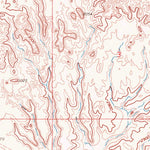 United States Geological Survey Sand Buttes, MT (1968, 24000-Scale) digital map