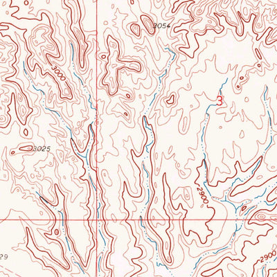 United States Geological Survey Sand Buttes, MT (1968, 24000-Scale) digital map