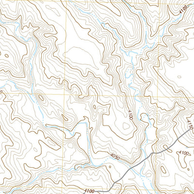 United States Geological Survey Sand Canyon West, NE (2021, 24000-Scale) digital map