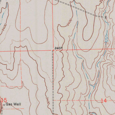 United States Geological Survey Sand Creek, KS (1966, 24000-Scale) digital map