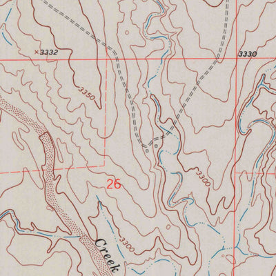 United States Geological Survey Sand Creek, KS (1966, 24000-Scale) digital map