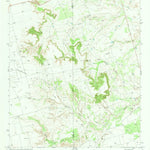 United States Geological Survey Sand Creek, TX (1970, 24000-Scale) digital map