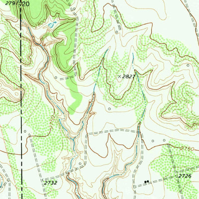 United States Geological Survey Sand Creek, TX (1970, 24000-Scale) digital map