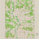 United States Geological Survey Sand Creek, WI (1975, 24000-Scale) digital map