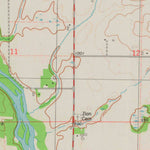 United States Geological Survey Sand Creek, WI (1975, 24000-Scale) digital map