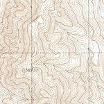 United States Geological Survey Sand Flat, CA (1987, 24000-Scale) digital map