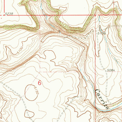 United States Geological Survey Sand Hill, NM (1966, 24000-Scale) digital map