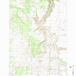 United States Geological Survey Sand Hollow, OR (1983, 24000-Scale) digital map