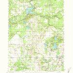 United States Geological Survey Sand Lake, MI (1958, 62500-Scale) digital map