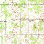 United States Geological Survey Sand Lake, MI (1958, 62500-Scale) digital map