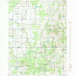 United States Geological Survey Sand Lake SW, MI (1985, 24000-Scale) digital map