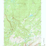 United States Geological Survey Sand Lake, WY (1961, 24000-Scale) digital map