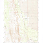 United States Geological Survey Sand Pass, NV (1980, 24000-Scale) digital map