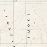 United States Geological Survey Sand Pass, NV (1980, 24000-Scale) digital map