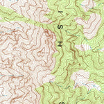 United States Geological Survey Sand Pass NW, UT (1967, 24000-Scale) digital map