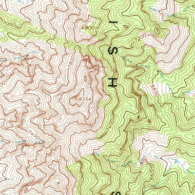 United States Geological Survey Sand Pass NW, UT (1967, 24000-Scale) digital map