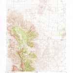 United States Geological Survey Sand Pass SE, UT (1967, 24000-Scale) digital map