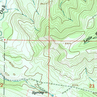 United States Geological Survey Sand Point, CO (1966, 24000-Scale) digital map
