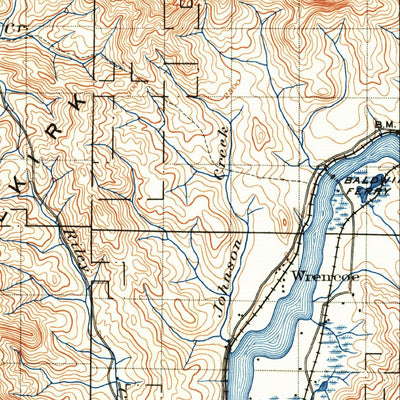 United States Geological Survey Sand Point, ID (1911, 125000-Scale) digital map