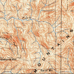United States Geological Survey Sand Point, ID (1911, 125000-Scale) digital map