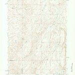 United States Geological Survey Sand Point, WY (1966, 24000-Scale) digital map
